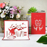 LOVE Tarjetas 3D by malltor sold by malltor