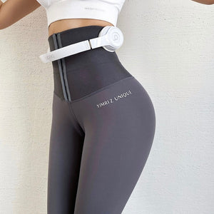 Gray Leggins de cintura alta by malltor sold by malltor
