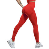 Red Legging Slim Cintura Alta by malltor sold by malltor