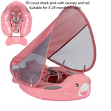 3D shark pink canopy Flotador de natación by malltor sold by malltor