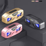 gold-display Radio FM Despertador Bluetooth by malltor sold by malltor