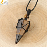 Tiger Eye Colgantes De Cristal Cuarzo Negro by malltor sold by malltor