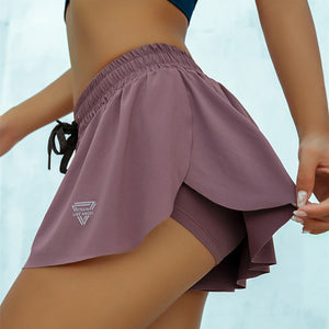Purple Mini Falda y Short Deportivo by malltor sold by malltor