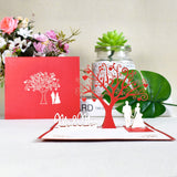 Flamingo Tarjetas 3D by malltor sold by malltor