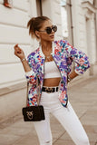 Mujer Chaqueta elegante Estampada - Malltor