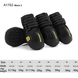 Botas reflectantes impermeables para perros - Malltor