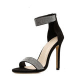 black Zapatos de moda tacones finos by malltor sold by malltor