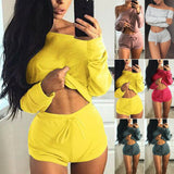 Yellow Conjunto Blusa y Short by malltor sold by malltor