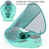 3D green tail canopy Flotador de natación by malltor sold by malltor