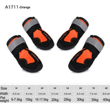 Botas reflectantes impermeables para perros - Malltor