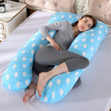 Pink-Grey Almohada de apoyo para dormir by malltor sold by malltor