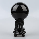 new 100mm diameter ball 8,ball and stand Bola de Obsidiana by malltor sold by malltor