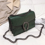 0876 Small Green Bolso casual by malltor sold by malltor