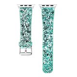 green Banda de cuero para Apple Watch by malltor sold by malltor