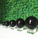 new 100mm diameter ball 8,ball and stand Bola de Obsidiana by malltor sold by malltor
