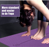 New Pink Estera de yoga antideslizante by malltor sold by malltor
