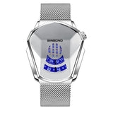 White-mesh White Reloj de lujo by malltor sold by malltor