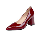 Red wine Zapatos de tacón alto para mujer by malltor sold by malltor