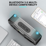 gold-display Radio FM Despertador Bluetooth by malltor sold by malltor