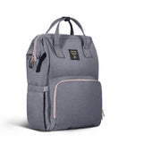 General Gray Mochila pañalera by malltor sold by malltor