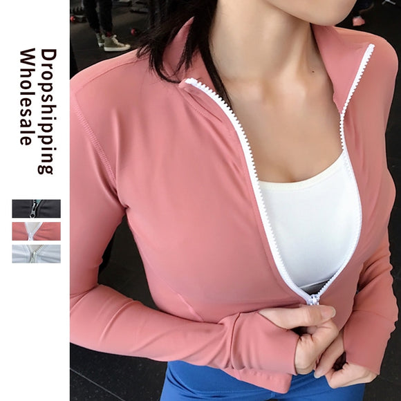 YD605-white Crop Deportivo de Mujer by malltor sold by malltor
