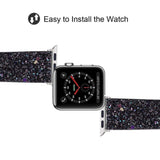 blue Banda de cuero para Apple Watch by malltor sold by malltor