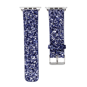 blue Banda de cuero para Apple Watch by malltor sold by malltor