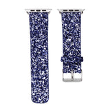 blue Banda de cuero para Apple Watch by malltor sold by malltor