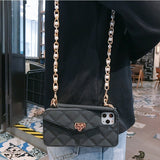 Black with lanyard Bolso y Funda para IPhone by malltor sold by malltor