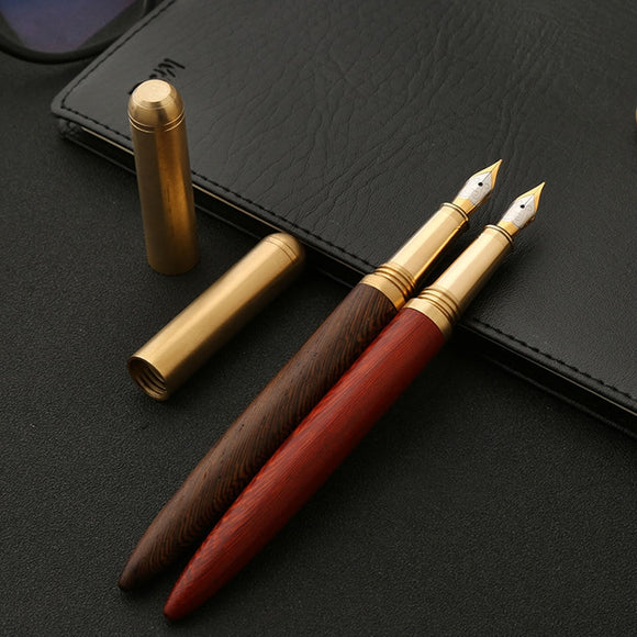 Wenge Wood Pluma estilográfica de lujo by malltor sold by malltor