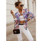 Mujer Chaqueta elegante Estampada - Malltor
