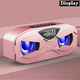 rose gold-display Radio FM Despertador Bluetooth by malltor sold by malltor