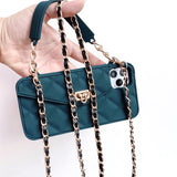 Green with lanyard Bolso y Funda para IPhone by malltor sold by malltor