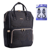 New General Black Mochila pañalera by malltor sold by malltor