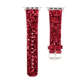 red Banda de cuero para Apple Watch by malltor sold by malltor