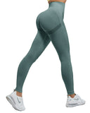 Dark Green Legging Slim Cintura Alta by malltor sold by malltor