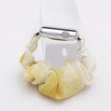 lightYellow Bandas scrunchie del Apple Watch by malltor sold by malltor