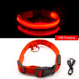 Red USB Charging Cinto de Perro by malltor sold by malltor