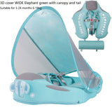 3D shark pink canopy Flotador de natación by malltor sold by malltor
