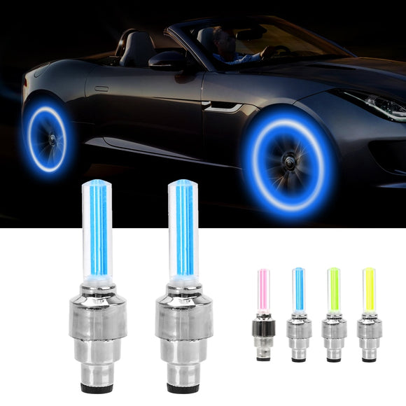 Válvula Fluorescente de neumático 2PCS - Malltor