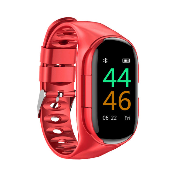 Red Reloj inteligente con auriculares Bluetooth by malltor sold by malltor