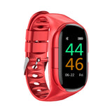 Red Reloj inteligente con auriculares Bluetooth by malltor sold by malltor