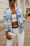 Mujer Chaqueta elegante Estampada - Malltor