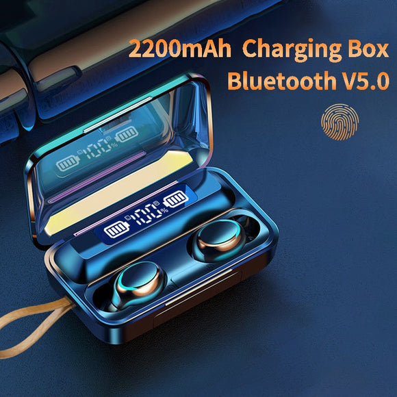 1 display with rope Auriculares Bluetooth 5.0 by Malltor sold by malltor