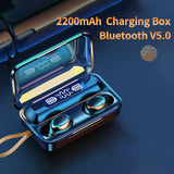 1 display with rope Auriculares Bluetooth 5.0 by Malltor sold by malltor