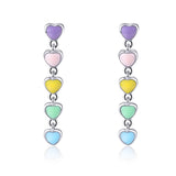 CQE451 Pendientes arco iris by malltor sold by malltor