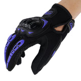 Blue Guante de motocicleta by malltor sold by malltor