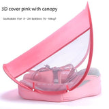 3D shark pink canopy Flotador de natación by malltor sold by malltor
