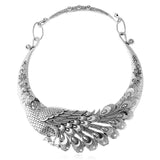 Color Dragon Collar pavo real by malltor sold by malltor