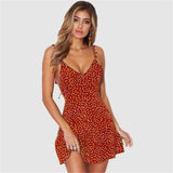 Burgundy Vestido Casual by malltor sold by malltor